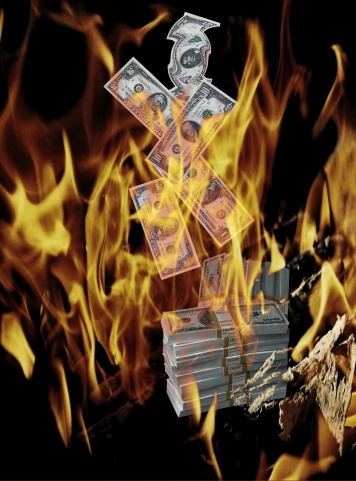 Money on Fire